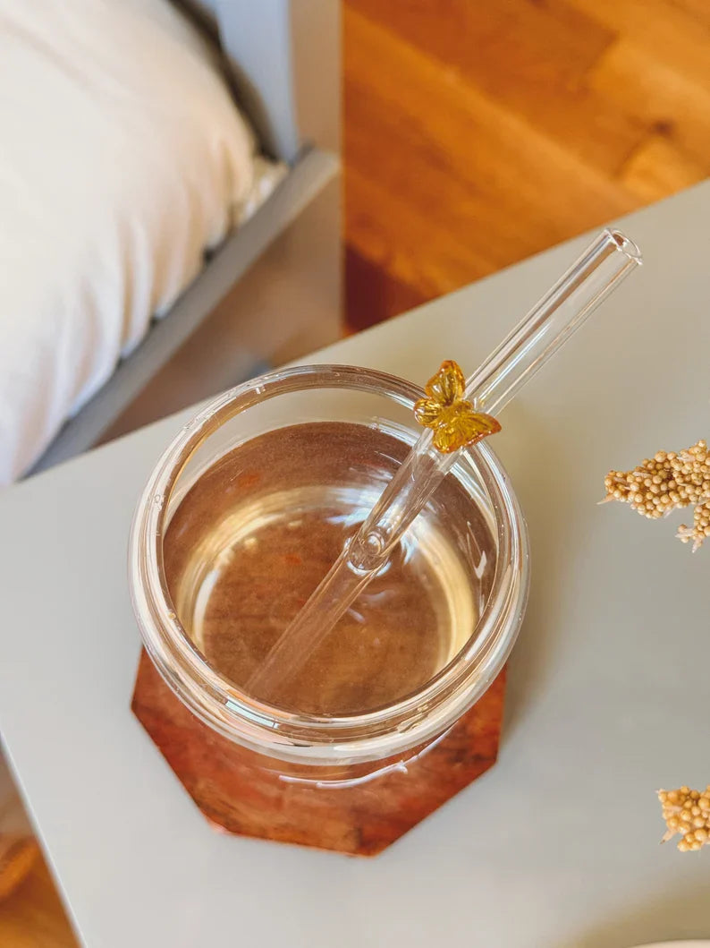 Straws with Tiny Animal Figures – Fun Handmade Drinkware